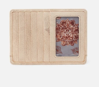 Euro Slide Buffed Gold Card Case