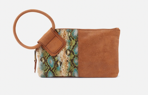 Sable Wristlet, Patchwork Garden Snake