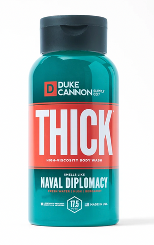Naval Diplomacy Thick High Viscosity Body Wash