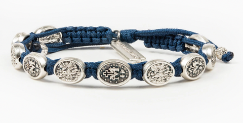 Protection Archangel Michael Royal Blue Bracelet