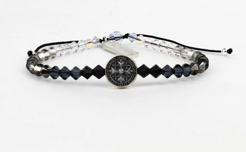 Love Lights the Way St. Amos Black Bracelet