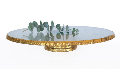 Edgy Gold Cake Stand