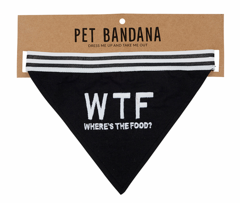 W.T.F. Pet Bandana