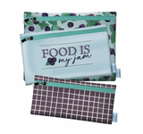 Farmhouse Fresh Blackberry Zip Reusable Storage Bags