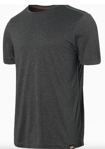 Aerator SS Crew-Faded Black Heather-XXL