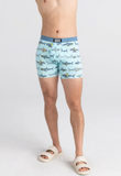 ultra Boxer Brief/Pool Sharks-Sea Glass/Large