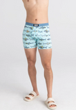 Ultra Boxer Brief/Pool Sharks-Sea Glass/Small
