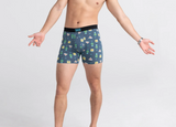 Ultra Boxer Brief/Nautical Nightcap/Blue-Medium