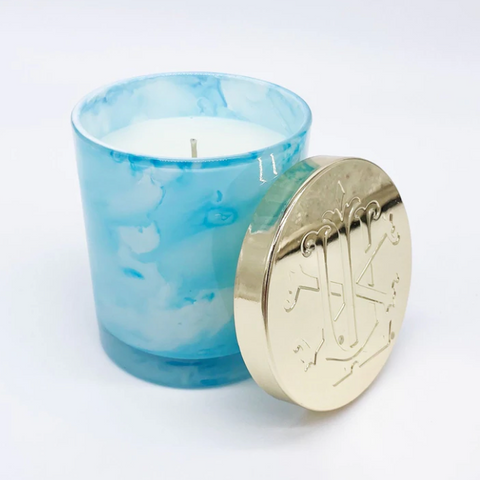 Blue Hydrangea 10oz Lidded Candle