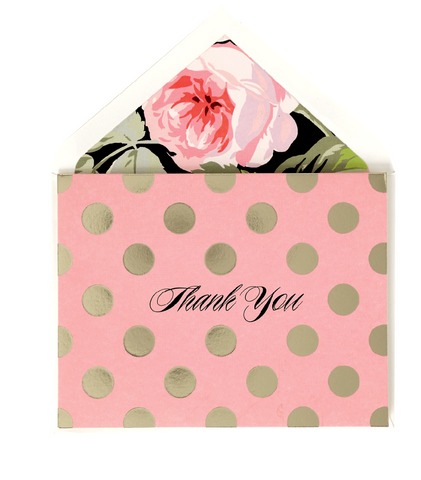 Grace Black Thank You Notes