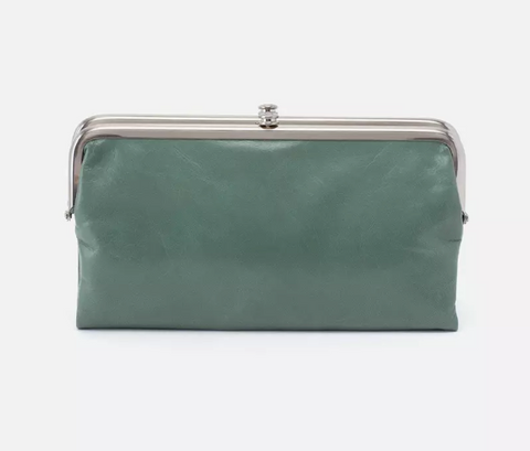 Hobo Bottle Green Lauren Clutch Wallet