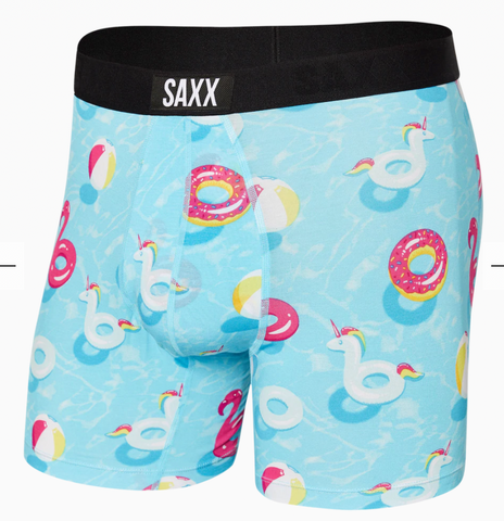Vibe Boxer Brief - Pool Party - Blue