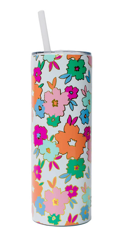 Sweeten The Day Stainless Steel Skinny Tumbler