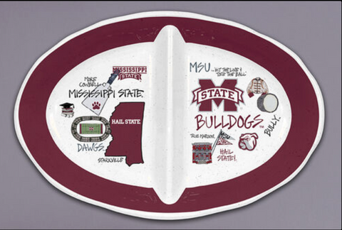 MS State Sectioned Platter