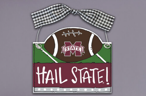 MS State "Hail State" Ornament