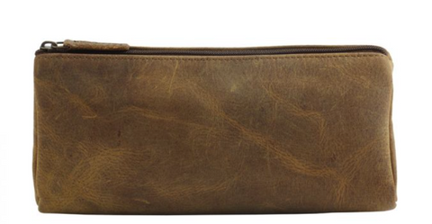 Trendy Tan Leather & Hairon Multi-Pouch