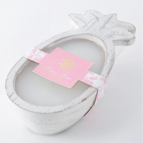 Lover's Lane Pineapple Dough Bowl