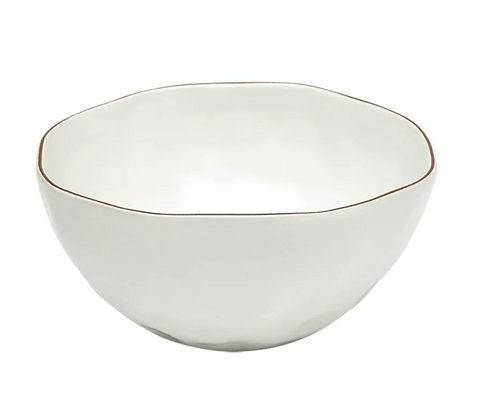 Cantaria Matte White Cereal Bowl