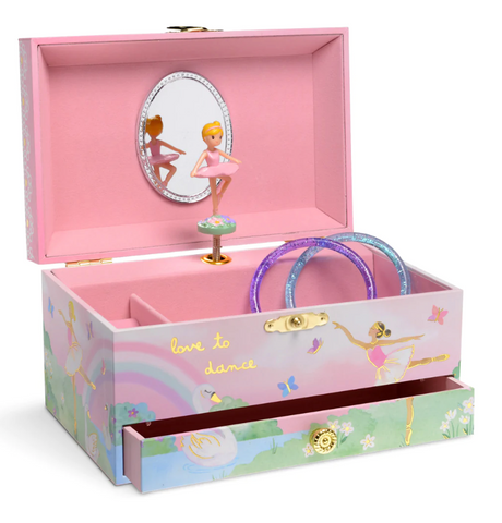Ballerina Dreams Jewelry Box with Drawer