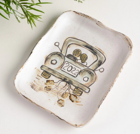 Etta B Just Married Pottery
