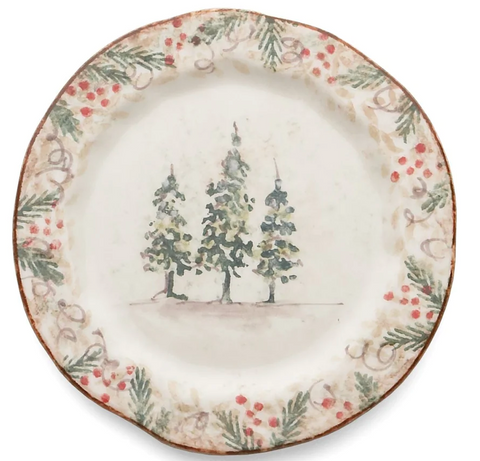 Natale Salad/Dessert Plate, bridal