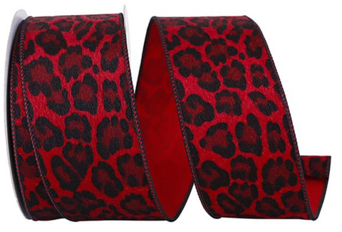 Cheetah Fur Crimson