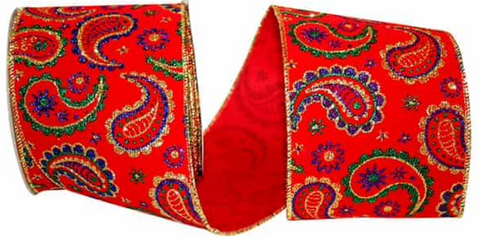 Paisley Velvet Jewel-tones