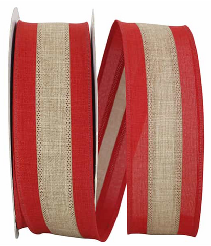 Natural Stripe. Linen