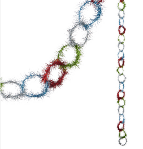 Tinsel Chain Garland
