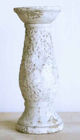 Visby Candle Holder, 10", Bridal