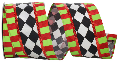 Harlequin Overlay Wired Edge