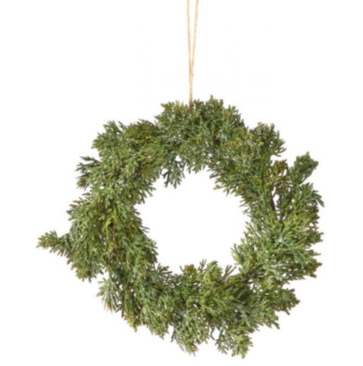 Iced Garden Cedar Candle Rings