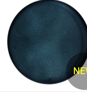 Matte Navy Round Disc