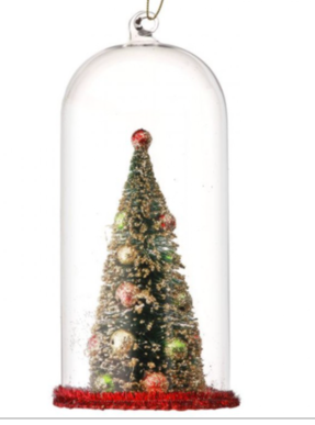 Decorative Tree in a Glass Dome