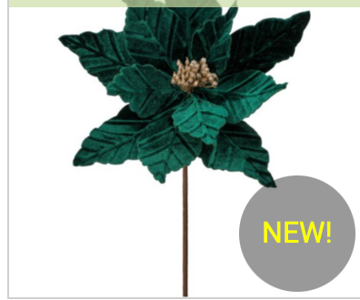 Velvet Glitter Stem Silk