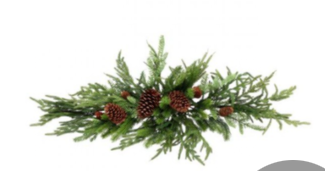 Garland with Pine Cones