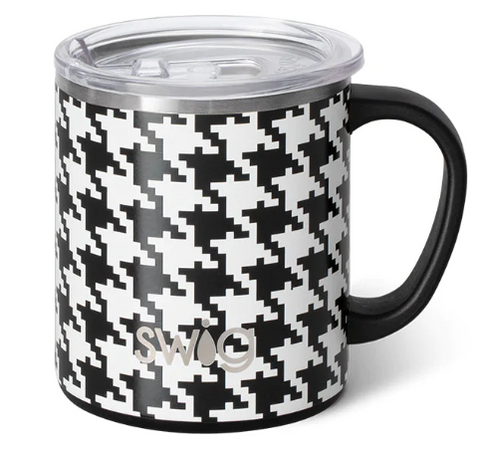 Houndstooth Camper Mug (12oz)