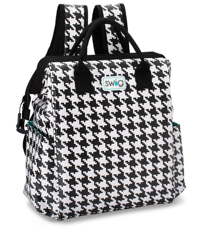 Houndstooth Packi Backpack Cooler