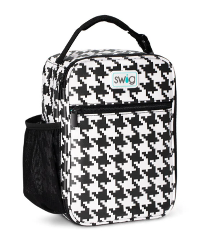 Houndstooth Box Lunch Bag