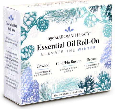 Essential Oil Roll-On in Winter