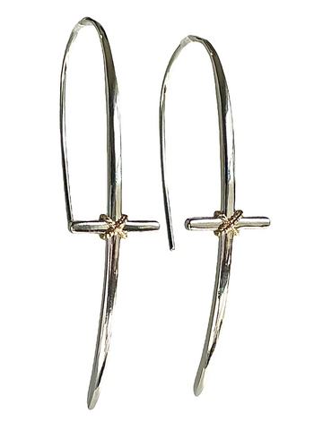 Demi Cross Earrings