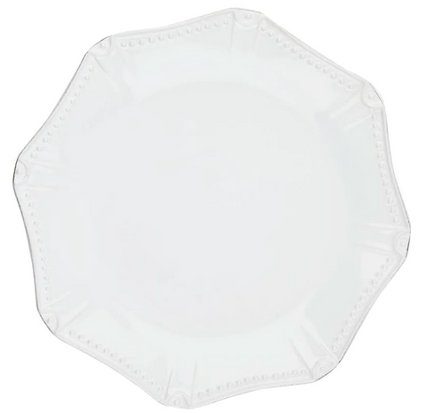 Isabella Octagonal Dinner Plate/ Pure White