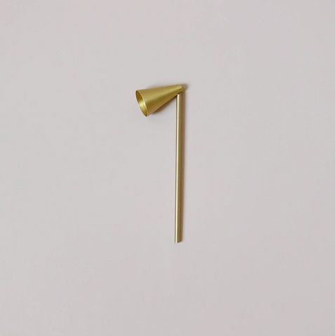 Candle Snuffer Matte Gold