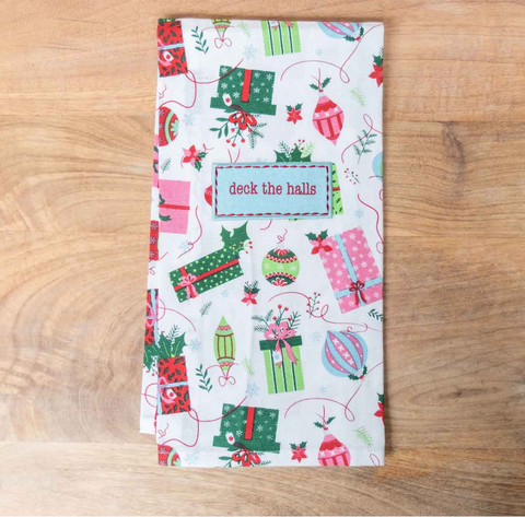 Deck the Halls Hand Towel