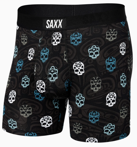 Boxer Brief / Skulls - Black