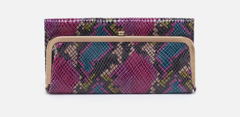Rachel Continental Wallet/ Mosaic Snake
