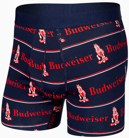 DropTemp Cooling Cotton Boxer Brief- Pony Bud Stripe