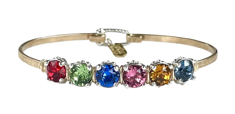 Custom Mothers Birthstone Bracelet