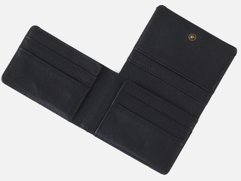 Men's Flap Wallet- Black
