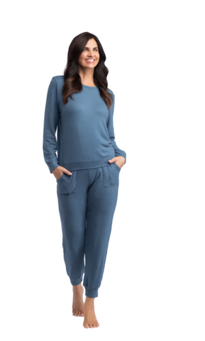 Dream Jersey Crew Neck Lounge Set